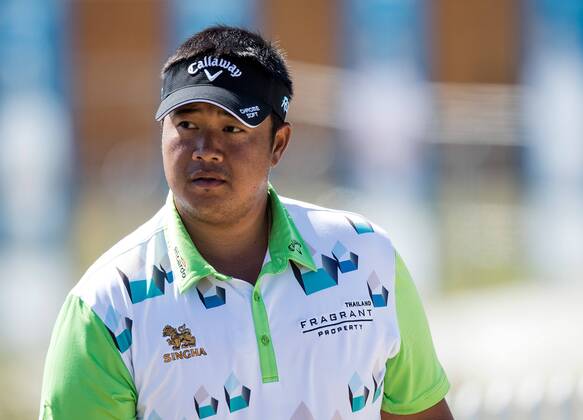 2018 Dubai Duty Free Irish Open Practice Day, Ballyliffin Golf Club, Co. Donegal 3 7 2018 Kiradech Aphibarnrat Kiradech Aphibarnrat 3 7 2018  Copyright: x©INPHO OisinxKeniryx OSH_3659