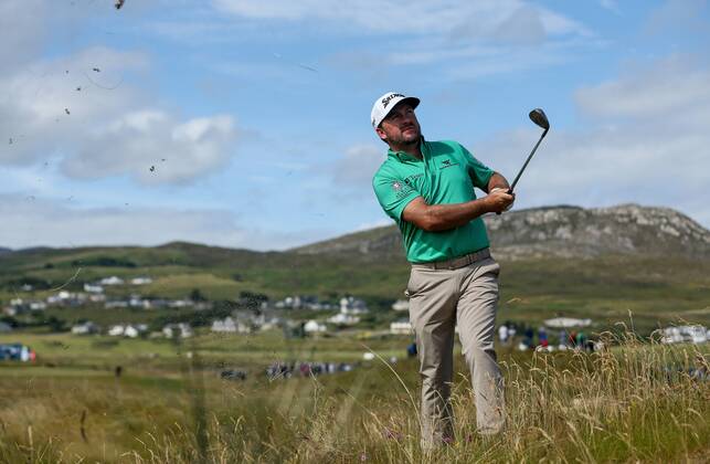 2018 Dubai Duty Free Irish Open - Day 1, Ballyliffin Golf Club, Co. Donegal 5 7 2018 Graeme McDowell Graeme McDowell 5 7 2018  Copyright: x©INPHO OisinxKeniryx MT2_4687