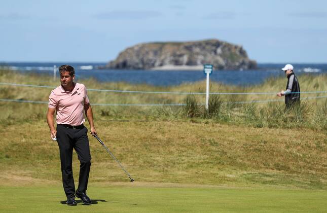 2018 Dubai Duty Free Irish Open - Day 1, Ballyliffin Golf Club, Co. Donegal 5 7 2018 Robert Rock on the 15th hole Robert Rock 5 7 2018  Copyright: x©INPHO OisinxKeniryx OSH_4915