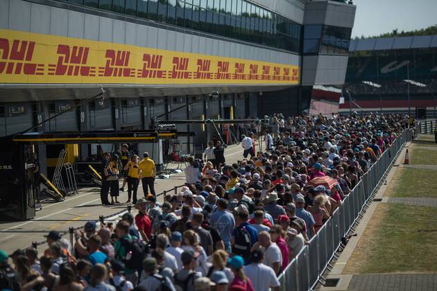 pit lane AUT FIA Formula 1 Grand Prix of Great Britain Silverstone Copyright: xEIBNER Illmannx EX_EER