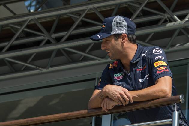 Daniel Ricciardo Red Bull Racing AUT FIA Formula 1 Grand Prix of Great Britain Silverstone Copyright: xEIBNER Illmannx EX_EER