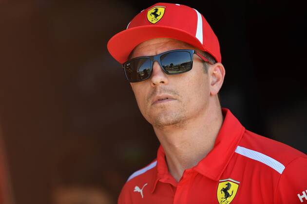 Kimi Raiikkoenen Scuderia Ferrari Formula 1 Grand Prix at Silverstone 06 07 2018 Photo mspb Jerry Andre Kimi Raikkoen formula 1 GP Great Britain 2018