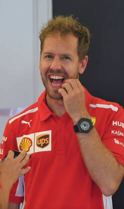Sebastian Vettel Scuderia Ferrari Formula 1 GP Great Britain at Silverstone 06 07 2018 Photo mspb Jerry Andre Sebastian Vettel Formula 1 GP Great Britain 2018