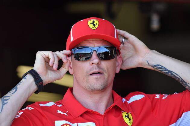 Kimi Raiikkoenen Scuderia Ferrari Formula 1 Grand Prix at Silverstone 06 07 2018 Photo mspb Jerry Andre Kimi Raikkoen formula 1 GP Great Britain 2018