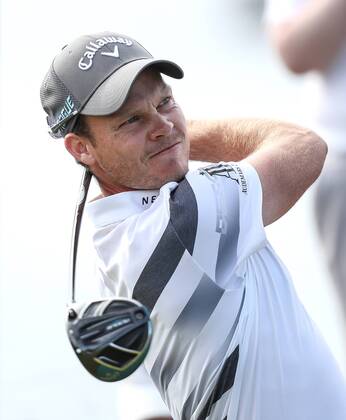 2018 Dubai Duty Free Irish Open - Day 2, Ballyliffin Golf Club, Co. Donegal 6 7 2018 Danny Willett tees off on the 15th hole 6 7 2018  Copyright: x©INPHO OisinxKeniryx OSH_5832