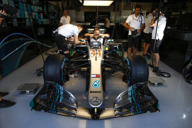 Motorsports: FIA Formula One World Championship WM Weltmeisterschaft 2018, Grand Prix of Great Britain, Mechanicians of Mercedes AMG Petronas Motorsport Silverstone Great Britain