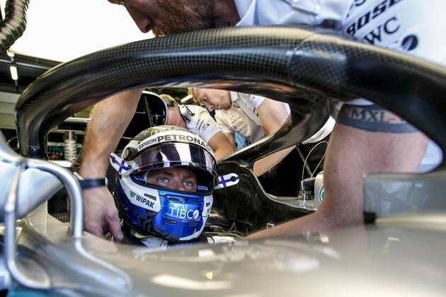 Motorsports: FIA Formula One World Championship WM Weltmeisterschaft 2018, Grand Prix of Great Britain, 77 Valtteri Bottas (FIN, Mercedes AMG Petronas Motorsport), Silverstone Great Britain