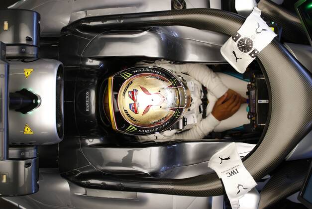 Sport-Bilder des Tages Motorsports: FIA Formula One World Championship WM Weltmeisterschaft 2018, Grand Prix of Great Britain, 44 Lewis Hamilton (GBR, Mercedes AMG Petronas Motorsport), Silverstone Great Britain