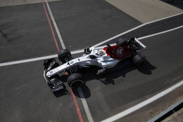 Photo4 LaPresse 06 07 2018 Silverstone, England Grand Prix Formula One England 2018 In the pic: Marcus Ericsson (SUE) Alfa Romeo Sauber C37  Copyright: xPhoto4 LaPressex