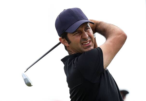 2018 Dubai Duty Free Irish Open - Day 2, Ballyliffin Golf Club, Co. Donegal 6 7 2018 Jorge Campillo tees off on the 10th hole Jorge Campillo tees off on the 10th hole 6 7 2018  Copyright: x©INPHO OisinxKeniryx OSH_6558