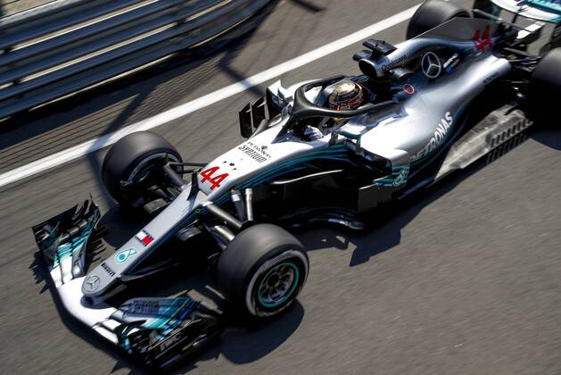 Motorsports: FIA Formula One World Championship WM Weltmeisterschaft 2018, Grand Prix of Great Britain, 44 Lewis Hamilton (GBR, Mercedes AMG Petronas Motorsport), Silverstone Great Britain