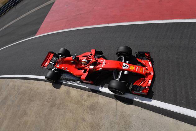 Sebastian Vettel Scuderia Ferrari Formula 1 GP Great Britain at Silverstone 06 07 2018 Photo mspb Jerry Andre Sebastian Vettel Formula 1 GP Great Britain 2018