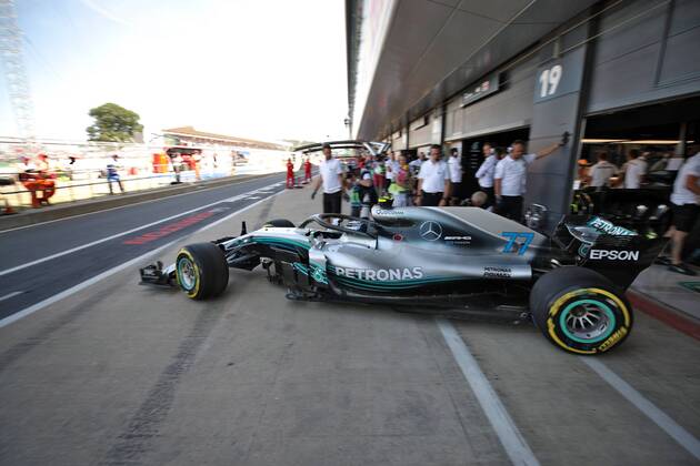 Valtteri Bottas Mercedes AMG Petronas Formula One Team GBR FIA Formula 1 Grand Prix of Great Britain Silverstone Copyright: xEIBNER Illmannx EP_EER