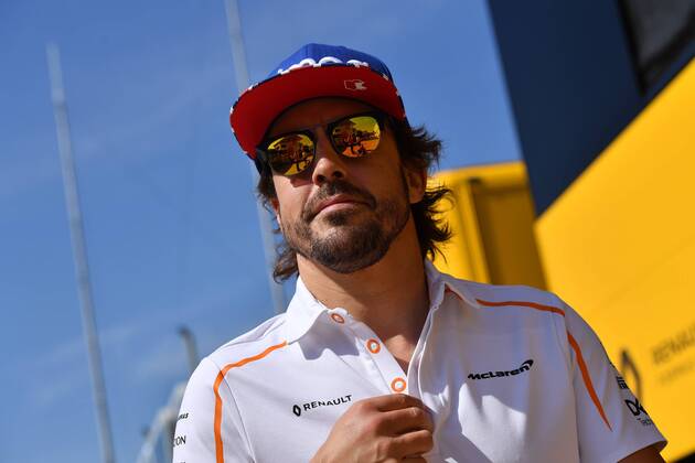 Fernando Alonso McLaren Renault Formula 1 GP Great Britain at Silverstone 07 07 2018 Photo mspb Jerry Andre Fernando Alonso Formula 1 GP Great Britain 2018
