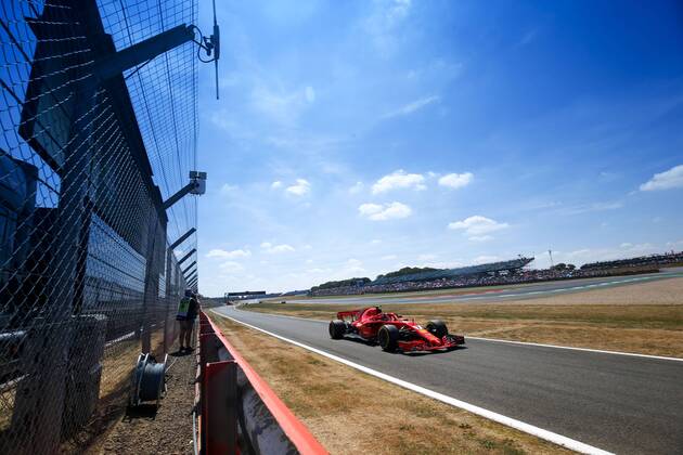 Motorsports: FIA Formula One World Championship WM Weltmeisterschaft 2018, Grand Prix of Great Britain, 7 Kimi Raikkonen (FIN, Scuderia Ferrari), Silverstone Great Britain