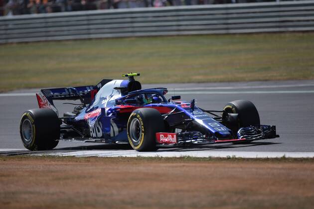 Photo4 LaPresse 07 07 2018 Silverstone, England Grand Prix Formula One England 2018 In the pic: free practice 3, Pierre Gasly (FRA) Scuderia Toro Rosso STR13  Copyright: xPhoto4 LaPressex