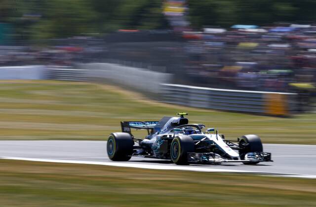 Motorsports: FIA Formula One World Championship WM Weltmeisterschaft 2018, Grand Prix of Great Britain, 77 Valtteri Bottas (FIN, Mercedes AMG Petronas Motorsport), Silverstone Great Britain