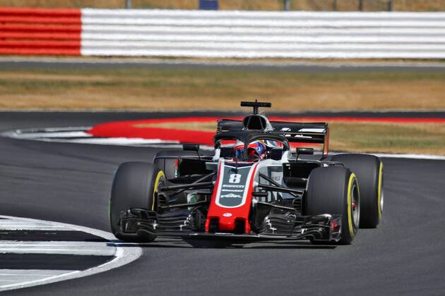 Romain Grosjean Haas F1 Team GBR FIA Formula 1 Grand Prix of Great Britain Silverstone Copyright: xEIBNER Illmannx EP_EER