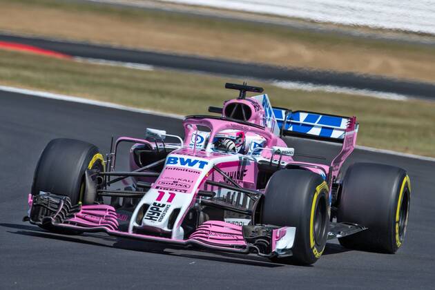 Sergio Perez Sahara Force India F1 Team GBR FIA Formula 1 Grand Prix of Great Britain Silverstone Copyright: xEIBNER Illmannx EP_EER
