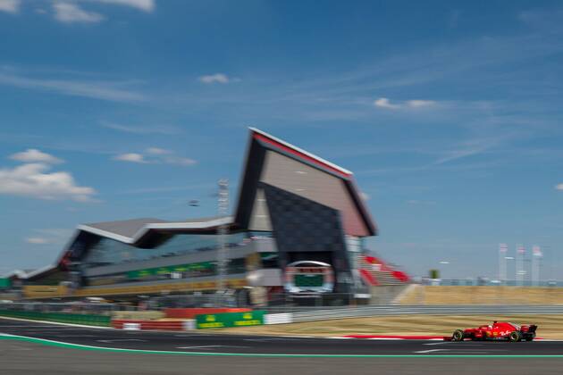 Sebastian Vettel Scuderia Ferrari GBR FIA Formula 1 Grand Prix of Great Britain Silverstone Copyright: xEIBNER Illmannx EP_EER