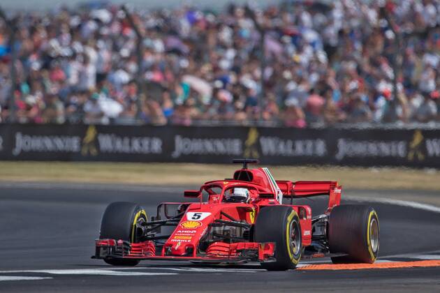 Sebastian Vettel Scuderia Ferrari GBR FIA Formula 1 Grand Prix of Great Britain Silverstone Copyright: xEIBNER Illmannx EP_EER