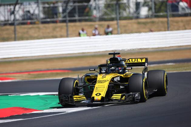 Photo4 LaPresse 07 07 2018 Silverstone, England Grand Prix Formula One England 2018 In the pic: Qualifying, Nico Hulkenberg (GER) Renault Sport F1 Team RS18  Copyright: xPhoto4 LaPressex