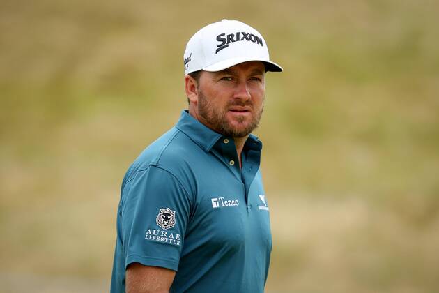 2018 Dubai Duty Free Irish Open, Ballyliffin Golf Club, Co. Donegal 8 7 2018 Graeme McDowell on the 9th Graeme McDowell on the 9th 8 7 2018  Copyright: x©INPHO OisinxKeniryx OSH_7937