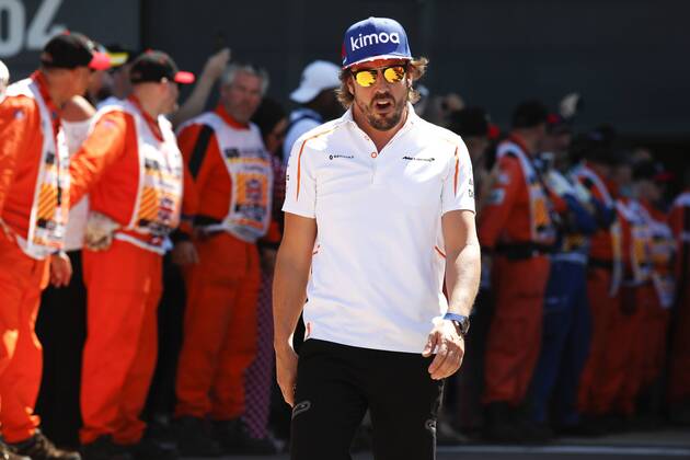 Motorsports: FIA Formula One World Championship WM Weltmeisterschaft 2018, Grand Prix of Great Britain, 14 Fernando Alonso (ESP, McLaren F1 Team), Silverstone Great Britain