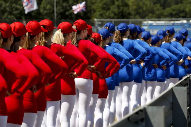 Motorsports: FIA Formula One World Championship WM Weltmeisterschaft 2018, Grand Prix of Great Britain, Girls Silverstone Great Britain