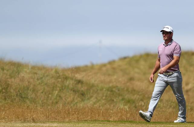 2018 Dubai Duty Free Irish Open, Ballyliffin Golf Club, Co. Donegal 8 7 2018 Ryan Fox on the 6th Ryan Fox on the 6th 8 7 2018  Copyright: x©INPHO OisinxKeniryx OSH_8334