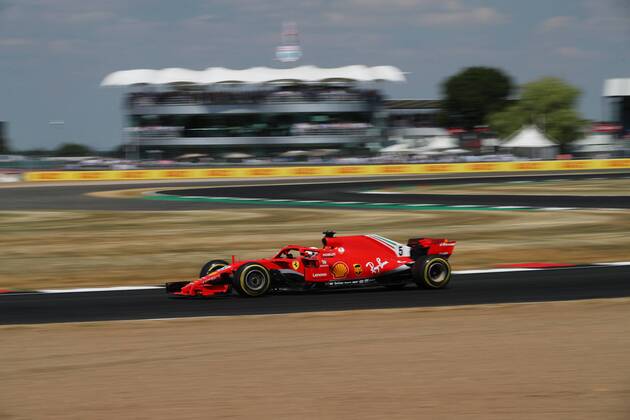 Sebastian Vettel Scuderia Ferrari GBR FIA Formula 1 Grand Prix of Great Britain Race Silverstone Copyright: xEIBNER Illmannx EP_EER