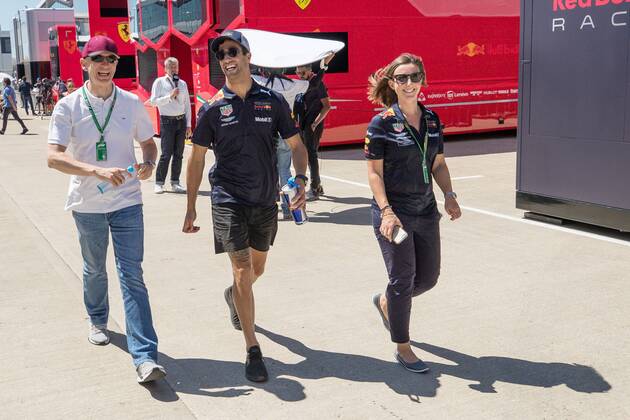 Daniel Ricciardo Red Bull Racing Centerpiece GBR FIA Formula 1 Grand Prix of Great Britain Race Silverstone Copyright: xEIBNER Illmannx EP_EER