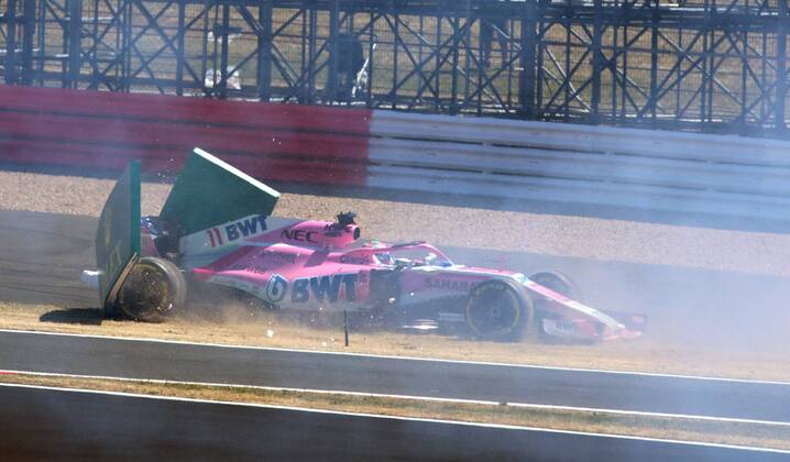 Sergio Perez Sahara Force India F1 Team GBR FIA Formula 1 Grand Prix of Great Britain Race Silverstone Copyright: xEIBNER Illmannx EP_EER