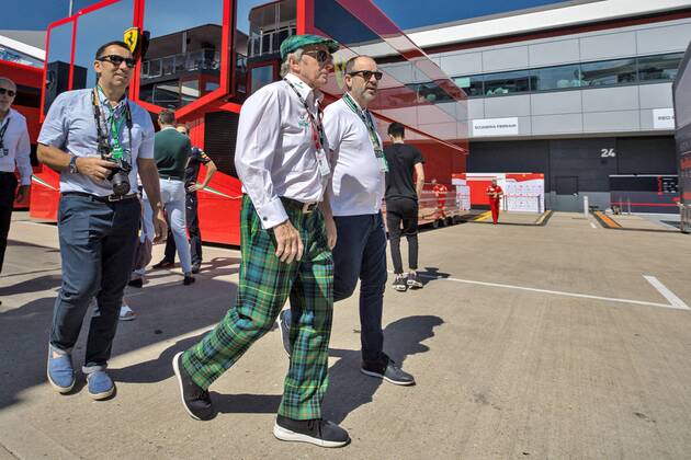 Sir Jackie Stewart Former Formula 1 World Champion GBR FIA Formula 1 Grand Prix of Great Britain Race Silverstone Copyright: xEIBNER Illmannx EP_EER
