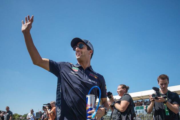 Daniel Ricciardo Red Bull Racing GBR FIA Formula 1 Grand Prix of Great Britain Race Silverstone Copyright: xEIBNER Illmannx EP_EER