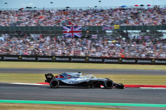 Sergei Sirotkin Williams Martini Racing GBR FIA Formula 1 Grand Prix of Great Britain Race Silverstone Copyright: xEIBNER Illmannx EP_EER