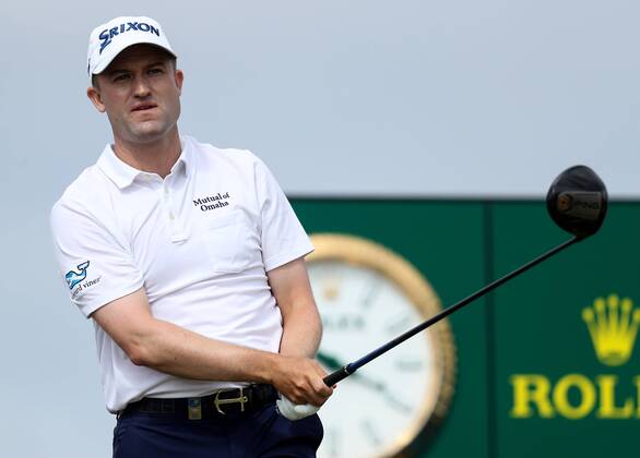 2018 Dubai Duty Free Irish Open, Ballyliffin Golf Club, Co. Donegal 8 7 2018 Russell Knox on the 17th tee box Russell Knox on the 17th tee box 8 7 2018  Copyright: x©INPHO OisinxKeniryx OSH_8629