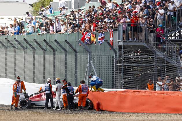 Motorsports: FIA Formula One World Championship WM Weltmeisterschaft 2018, Grand Prix of Great Britain, 9 Marcus Ericsson (SWE, Alfa Romeo Sauber F1 Team), Silverstone Great Britain