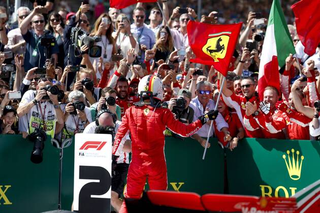 Motorsports: FIA Formula One World Championship WM Weltmeisterschaft 2018, Grand Prix of Great Britain, 5 Sebastian Vettel (GER, Scuderia Ferrari), Silverstone Great Britain