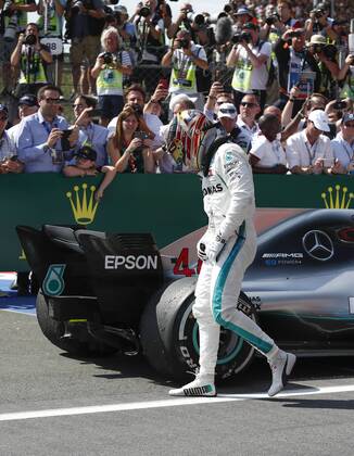 Motorsports: FIA Formula One World Championship WM Weltmeisterschaft 2018, Grand Prix of Great Britain, 44 Lewis Hamilton (GBR, Mercedes AMG Petronas Motorsport), Silverstone Great Britain