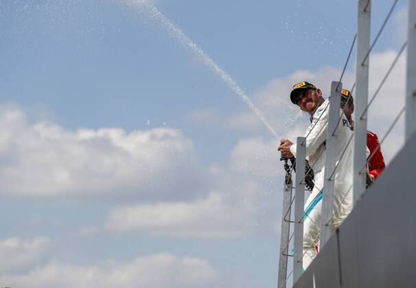 Motorsports: FIA Formula One World Championship WM Weltmeisterschaft 2018, Grand Prix of Great Britain, 44 Lewis Hamilton (GBR, Mercedes AMG Petronas Motorsport), Silverstone Great Britain