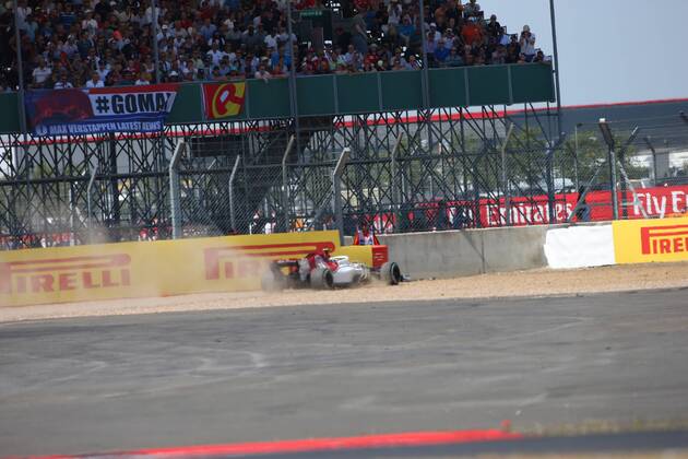 Photo4 LaPresse 08 07 2018 Silverstone, England Grand Prix Formula One England 2018 In the pic: Race, Charles Leclerc (GER) Alfa Romeo Sauber C37  Copyright: xPhoto4 LaPressex