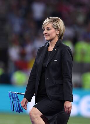 Fussball Wm 2018 Finale Frankreich Kroatien 15 07 2018 Siegerehrung Marion Mayer Vorfelder Fi