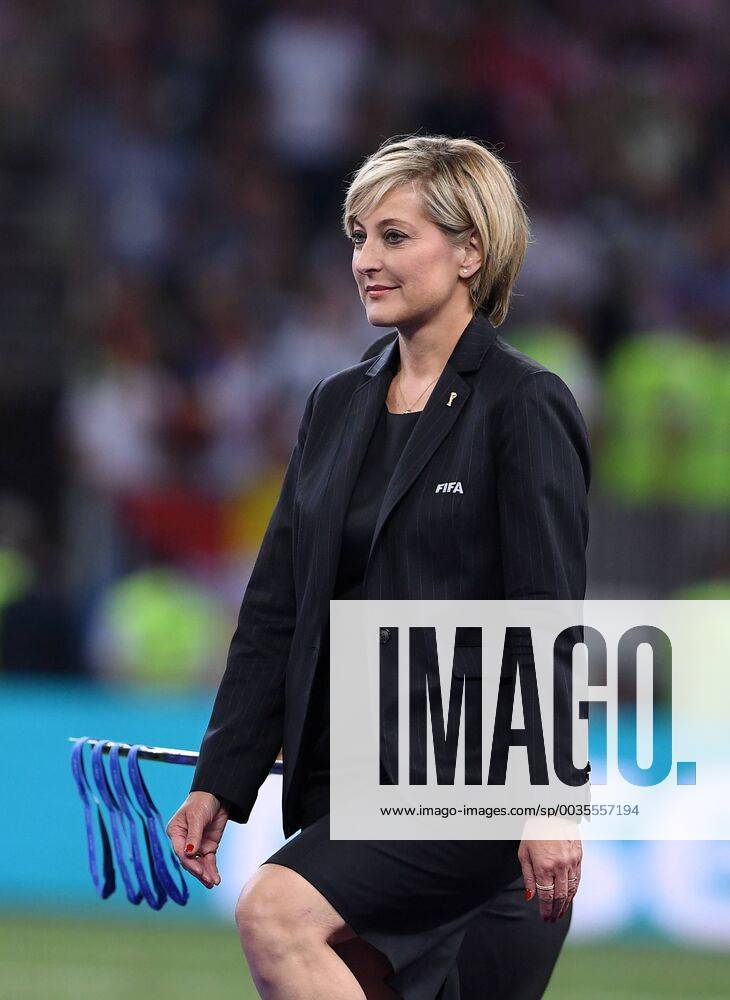 Fussball Wm 2018 Finale Frankreich Kroatien 15 07 2018 Siegerehrung Marion Mayer Vorfelder Fi