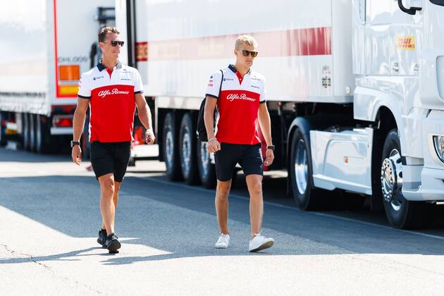 Marcus Ericsson Sauber F1 team arrives at the Grand Prix of Germany 2018 Motorsport Formula 1 19 07 2018 German Grand Prix 2018 Motorsport Formula 1 19 07 2018 Hockenheim Copyright: xEIBNER AlexanderxNeisx EP_ANS