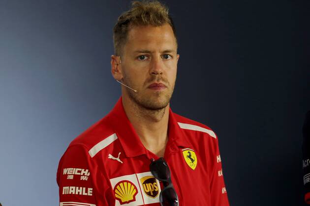 Photo4 LaPresse 19 07 2018 Hockenheimring, Germany Grand Prix Formula One Germany 2018 In the pic: Sebastian Vettel (GER) Scuderia Ferrari SF71H Copyright: xPhoto4 LaPressex