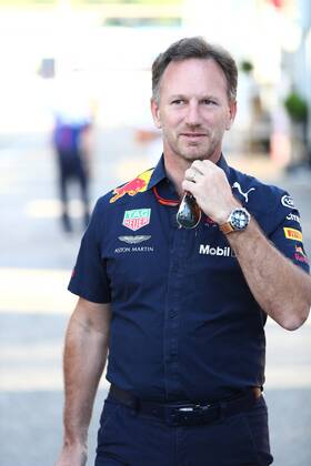 Christian Horner Team Manager Red Bull Racing German Grand Prix 2018 Motorsport Formula 1 20 07 2018 German Grand Prix 2018 Motorsport Formula 1 20 07 2018 Hockenheim Copyright: xEIBNER AlexanderxNeisx EP_ANS
