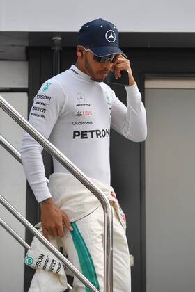 Lewis HAMILTON GBR Mercedes AMG Petronas Motorsport action single image trimmed single motive half figure half figure training Formula 1 GP of GermanyGermany Hockenheimring season 2018 on 20 07 2018