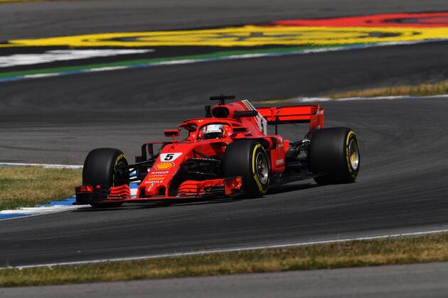 Sebastian Vettel Scuderia Ferrari Formula 1 GP Germany at Hockenheim 20 07 2018 Photo mspb Thomas Melzer Sebastian Vettel Formula 1 GP Germany 2018