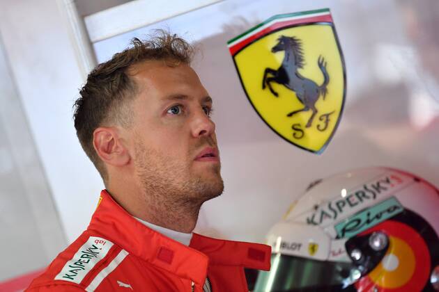 Sebastian VETTEL GER Scuderia Ferrari Action single image single image Portrait Portrait Portrait Training Formula 1 GP of GermanyGermany Hockenheimring season 2018 on 20 07 2018